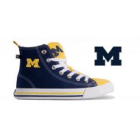 University of Michigan High Top Tennis Shoes